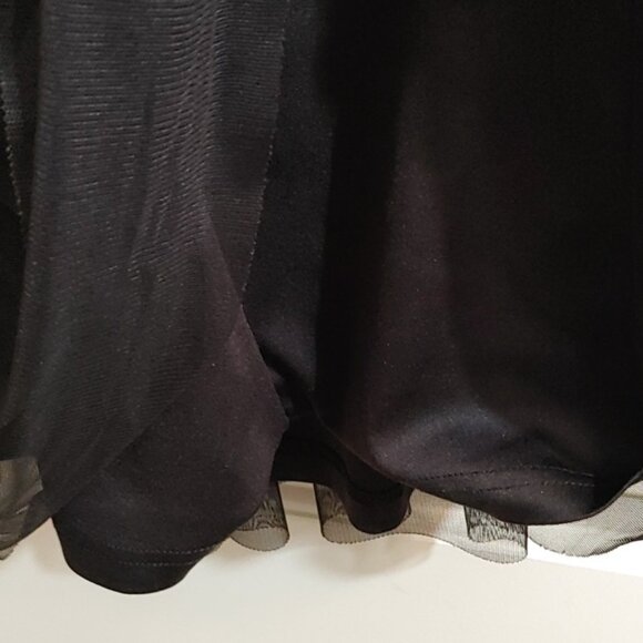 3/$25 CHEROKEE girl animal print black gray and white ruffle skirt dress… - Picture 8 of 8